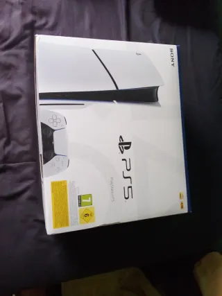 Caja PS5 Sony Vacía completa 
Solo en persona.