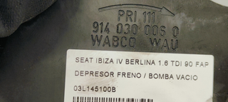DEPRESOR FRENO / BOMBA VACIO SEAT IBIZA IV BERLIN