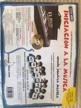 Libro de Iniciación al Piano TCHOKOV-GEMIU + CD