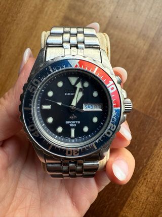 Seiko Kinetic Sport 150 Pepsi Vintage
