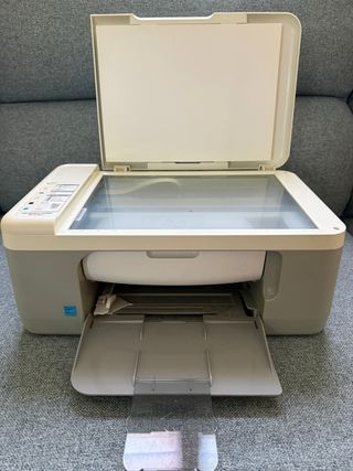 Impresora Escáner Copiadora HP Beige/Gris