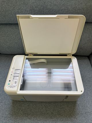 Impresora Escáner Copiadora HP Beige/Gris