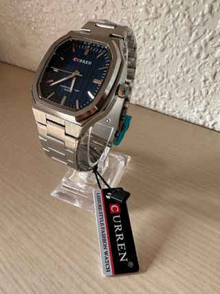 Reloj CURREN Hombre Esfera Azul Acero