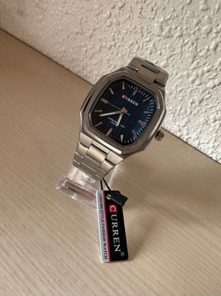 Reloj CURREN Hombre Esfera Azul Acero