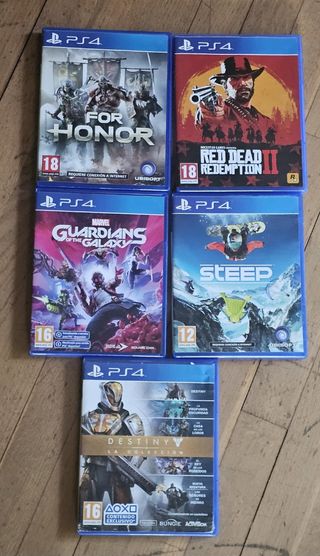 Pack juegos ps4