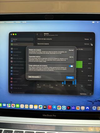 MacBook Pro M1 512GB SSD Plata Touch bar