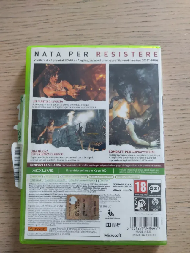 Tomb Raider Xbox 360