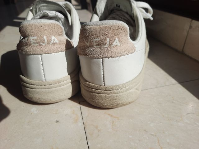 Zapatillas Veja V12 Talla 39 Blanco Beige