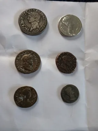 Lote Reproducciones Monedas Romanas