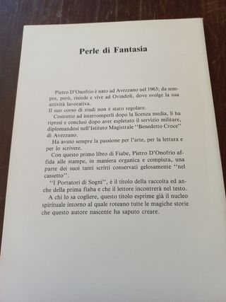 I portatori di sogni  Fiabe e racconti