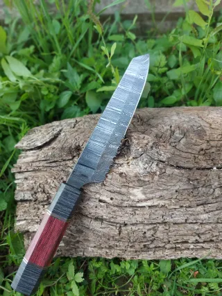 Coltello Damasco Forgiato Acciaio Chef