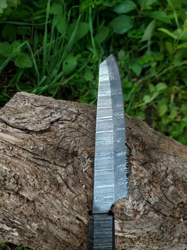 Coltello Damasco Forgiato Acciaio Chef