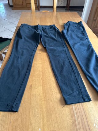 N. 2 paia di Jeans skinny Benetton donna blu