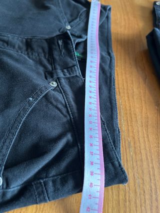 N. 2 paia di Jeans skinny Benetton donna blu