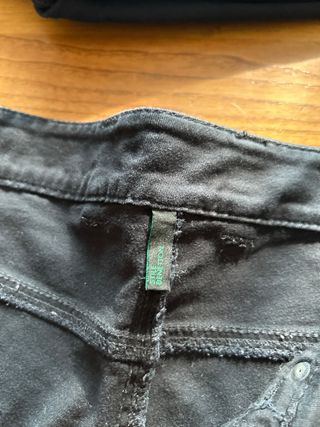 N. 2 paia di Jeans skinny Benetton donna blu
