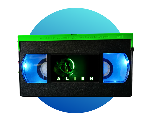 Lámpara retro Alien · Regalo cine Ridley Scott