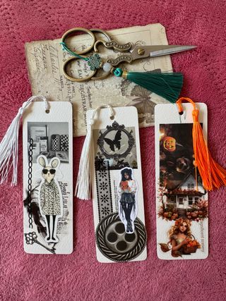 Marcapáginas hechos a mano