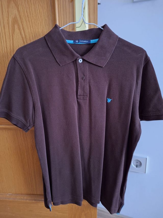Polo Caramelo Marrón Talla S