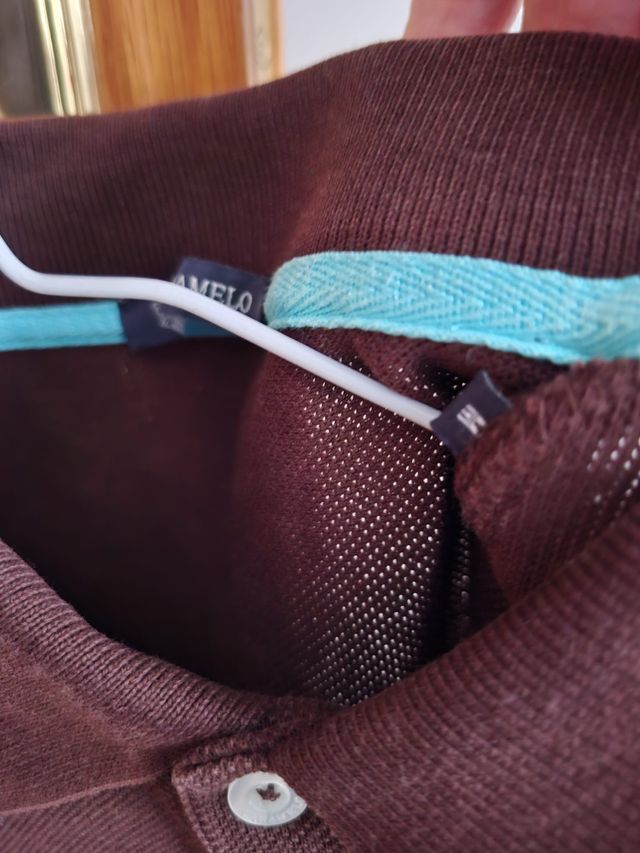 Polo Caramelo Marrón Talla S