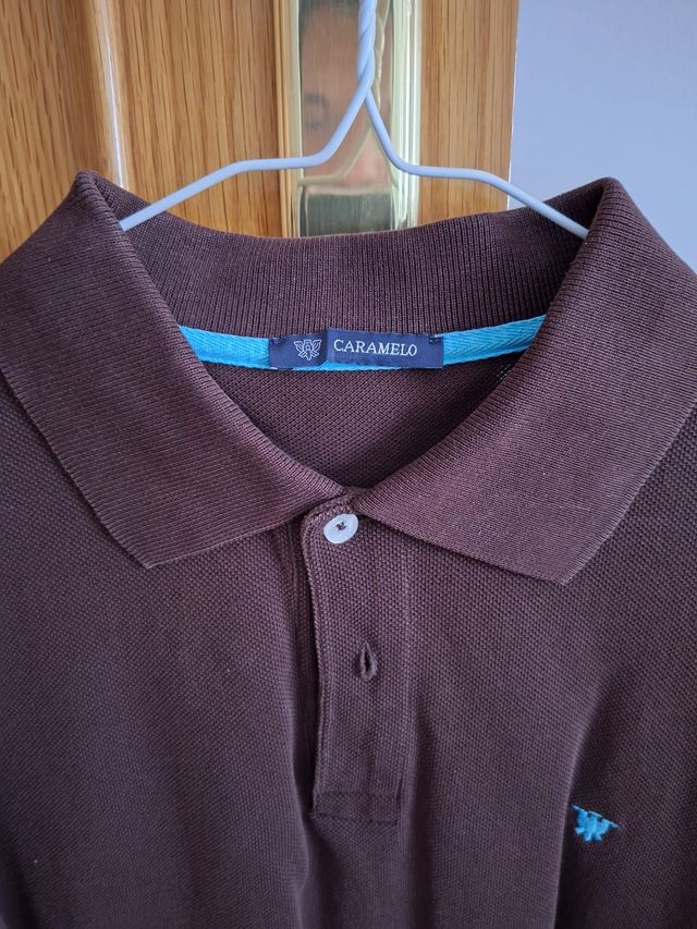 Polo Caramelo Marrón Talla S
