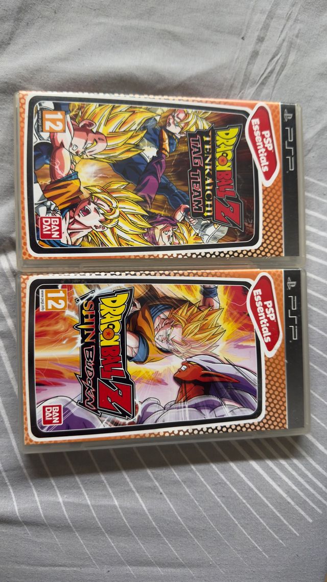 Juegos PSP Dragon Ball Z: Tenkaichi Tag Team y Shi