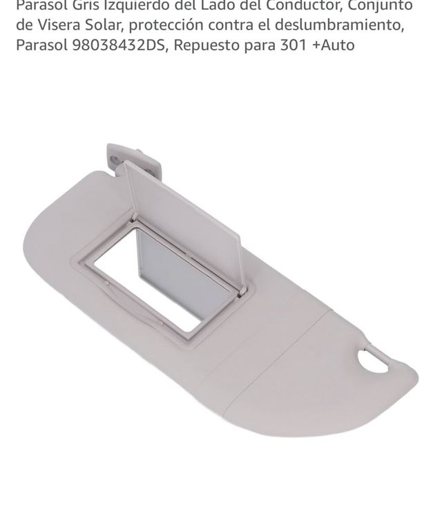 vendo parasol nuevo a estrenar compatible Peugeot 