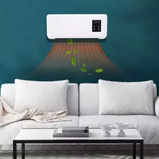 Stufa elettrica da parete con telecomando NUOVA