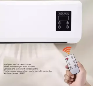 Stufa elettrica da parete con telecomando NUOVA