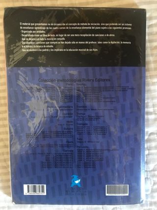 Libro de piano Con-tacto J. Javier Linares