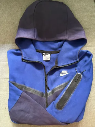 Nike Tech Fleece Sudadera Azul/Morado Talla M