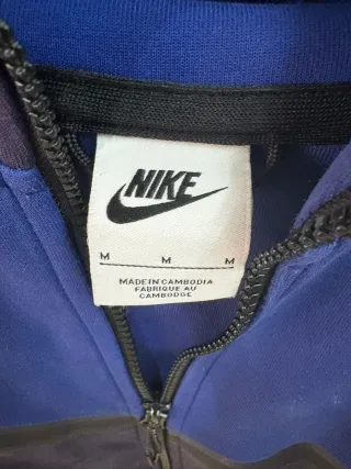 Nike Tech Fleece Sudadera Azul/Morado Talla M