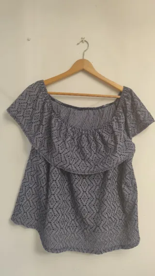 Blusa mujer hombros descubiertos