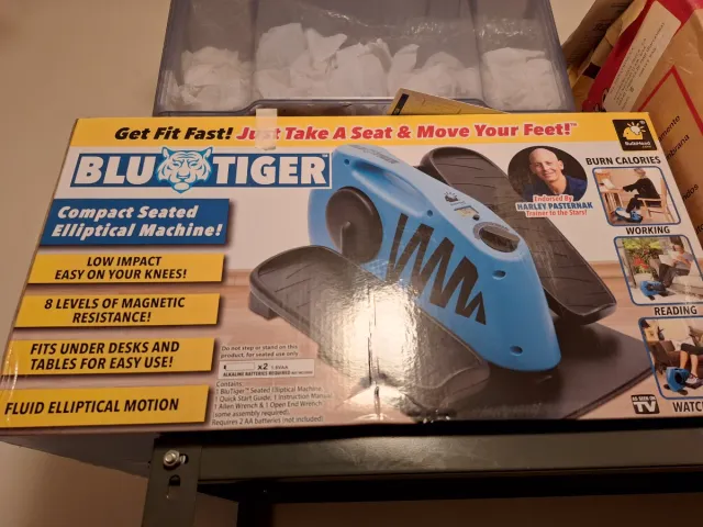 Elíptica Blu Tiger Sentada