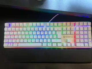 Teclado Newskill Suiko Ivory RGB Switch Brown