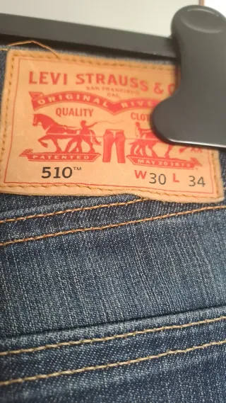 Vaqueros Levi's Mujer Azules