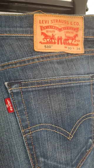 Vaqueros Levi's Mujer Azules