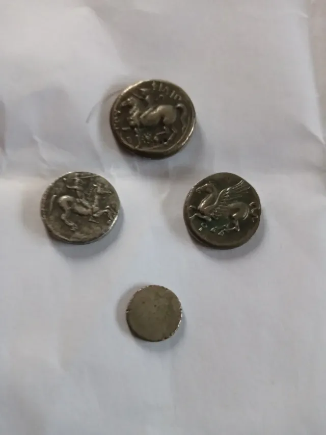 Reproducciones Monedas Griegas Antiguas