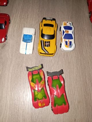 Collezione di auto in scala