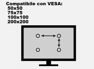 STAFFA Braccio Tv 14" A 32-40-46-55 Televisione