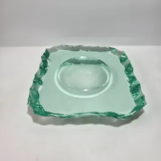 Posacenere in vetro Scalpellato 1950 Fontana Arte
