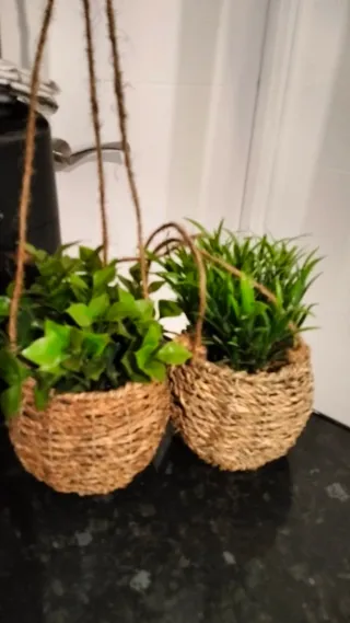 Plantas artificiales decorativas