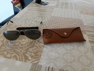 Gafas Ray-Ban Aviador Plata 
Originales