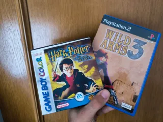Pack PS2 Wild Arms 3 y GBC Harry Potter