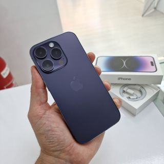 iPhone 14 Pro 256 GB viola scuro quasi nuovo