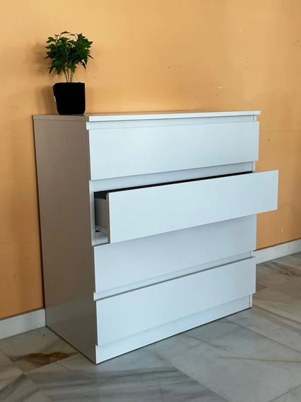Cómoda Blanca 4 Cajones NUEVA