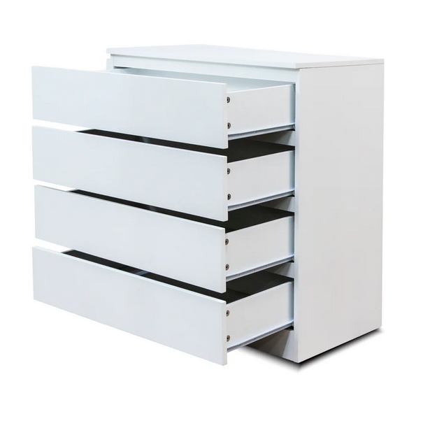 Cómoda Blanca 4 Cajones NUEVA