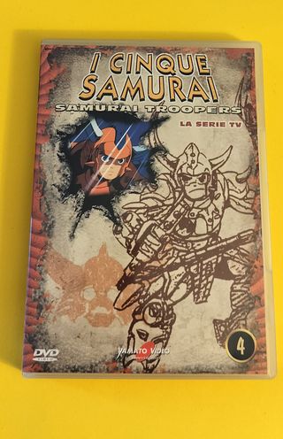 I Cinque Samurai DVD - La Serie TV vol.4