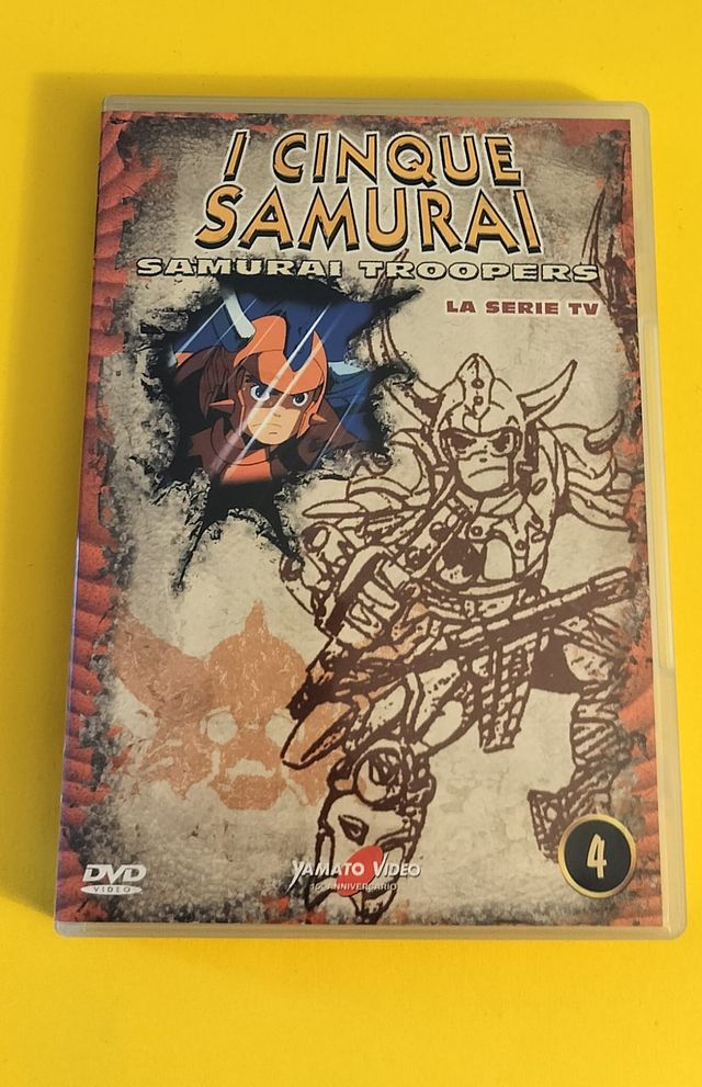 I Cinque Samurai DVD - La Serie TV vol.4