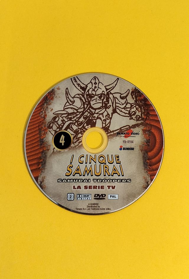 I Cinque Samurai DVD - La Serie TV vol.4