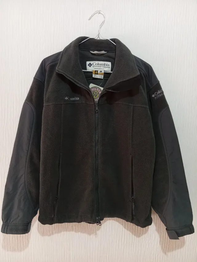 Felpa Columbia Titanium grigio scuro Taglia M